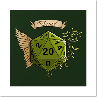 Druid d20 Posters and Art